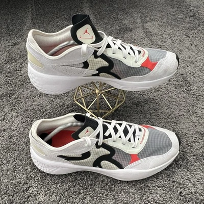 Jordan Delta 3 Halbschuhe Herren Größe 12 Weiß Chile Rot DN2647-160 Nike Turnschuhe - Bild 1 von 4