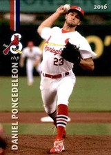 2016 Springfield Cardinals Grandstand 21 Daniel Poncedeleon La-Mirada California