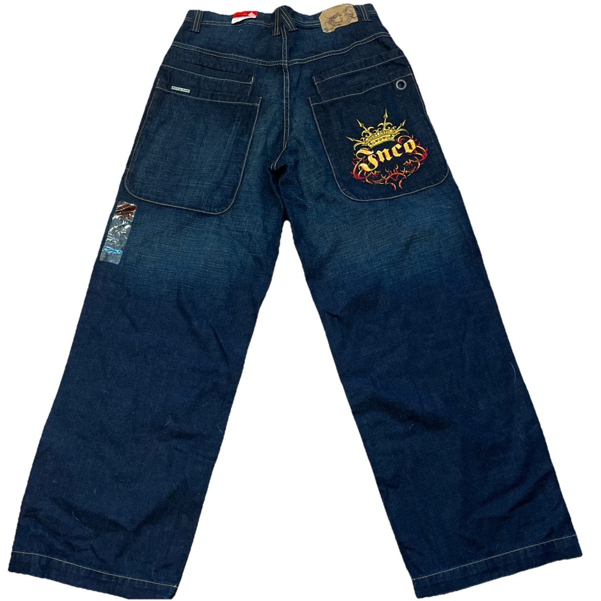 【タグ付き】【80s〜90s】 jnco 迷彩　ハーフ　デニム　パンツ JNCO Regular 33 Size Jeans for Men for sale - eBay