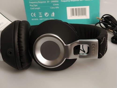 Sound Intone CX05 HIFI Auriculares Estéreo Bajo Diseño Modo Plegable Negro - Imagen 6 de 7