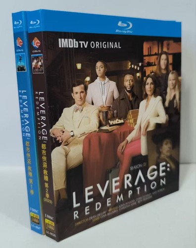 Leverage:Redemption Season 1-2:4-Disc New Box Set Sealed - Afbeelding 2 van 2