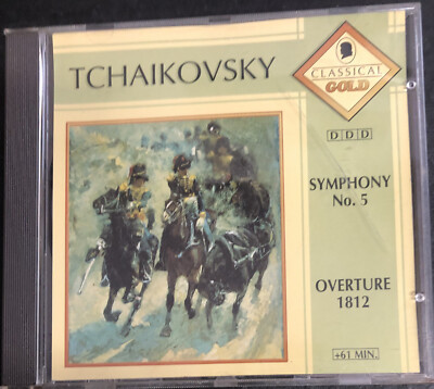 Classical Gold - Tchaikovsky Symphony No.5 / Overture 1812 - CD gebraucht gut