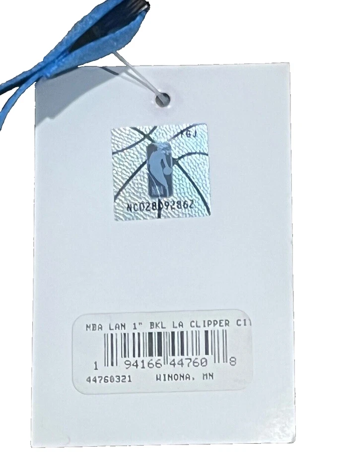 LOS ANGELES CLIPPERS CITY NBA 75TH ANNIVERSARY LANYARD DETACHABLE BUCKLE NEW π - Image 2 of 3