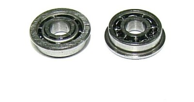 8mm AEG Open Flanged Steel Ball Bearings (6+1) = 7- Gearbox Bearings