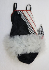 VINTAGE 1960'S GIRL'S BLACK BALLET COSTUME - TUTU - ADVANCE THEATRICAL CO - 10