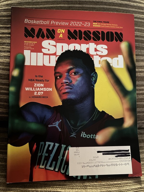 Sports Illustrated Magazine November 2022  NBA Basketball Preview 2022-23