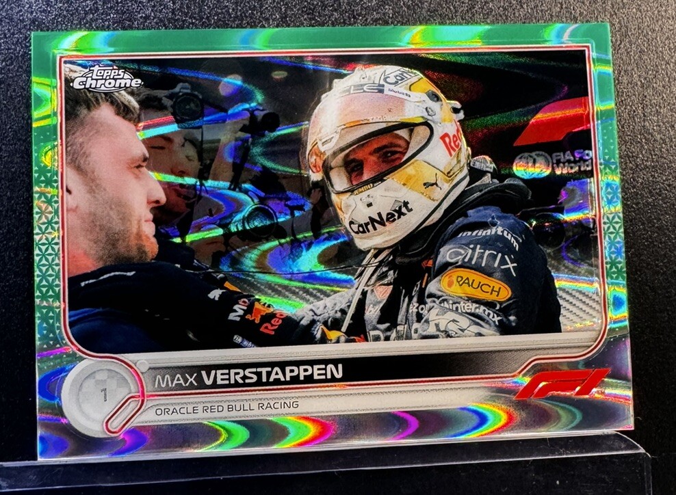 TOPPS F1 MAX VERSTAPPEN フェルスタッペン 世界250枚 2022 Topps Chrome F1 SuperFractor #1 Max Verstappen (#1/1