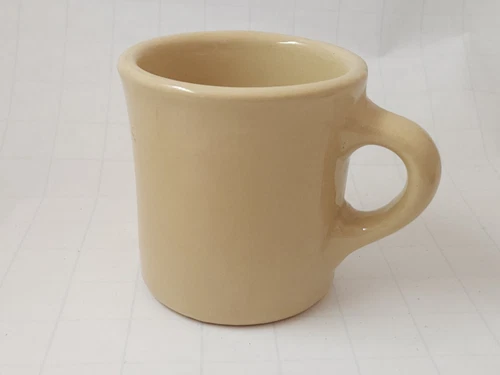 Vintage Tepco Thick Heavy Restaurant Ware Coffee Tan Color Mug