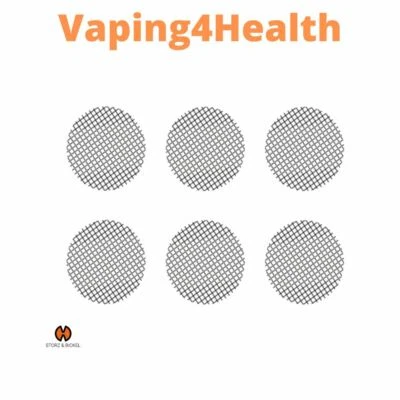 Coarse Screens GAUZES 15mm 6 pcs for Venty Crafty Mighty, Veazy STORZ & BICKEL