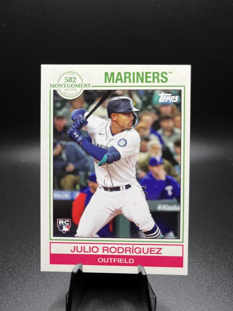 2022 Topps 582 Montgomery Club Set 4 Julio Rodriguez #17 2022 Topps 582 Montgomery Club Set 4 Julio Rodriguez #17