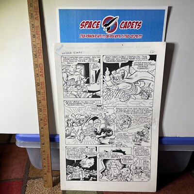 Original Comic Art Archie Hot Dog #3 Page 12 Nate Butler Gene Colan ...