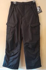 Arctic Quest NWT Black Snow Ski Pants Youth Medium 10/12 READ