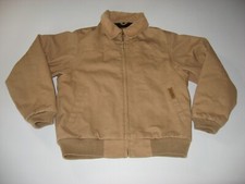 Powder River Outfitters Boy's Panhandle Slim Quilted Lined Canvas Jacket Large