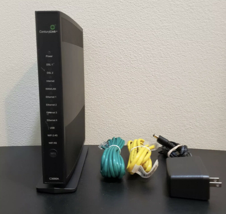 C3000A Refurbished Centurylink C3000A Wireless DSL Modem Router ...