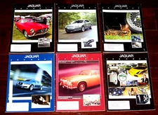 JAGUAR JOURNAL magazines - 6 Issues - 2007 - XKR - XK - XF - etc..