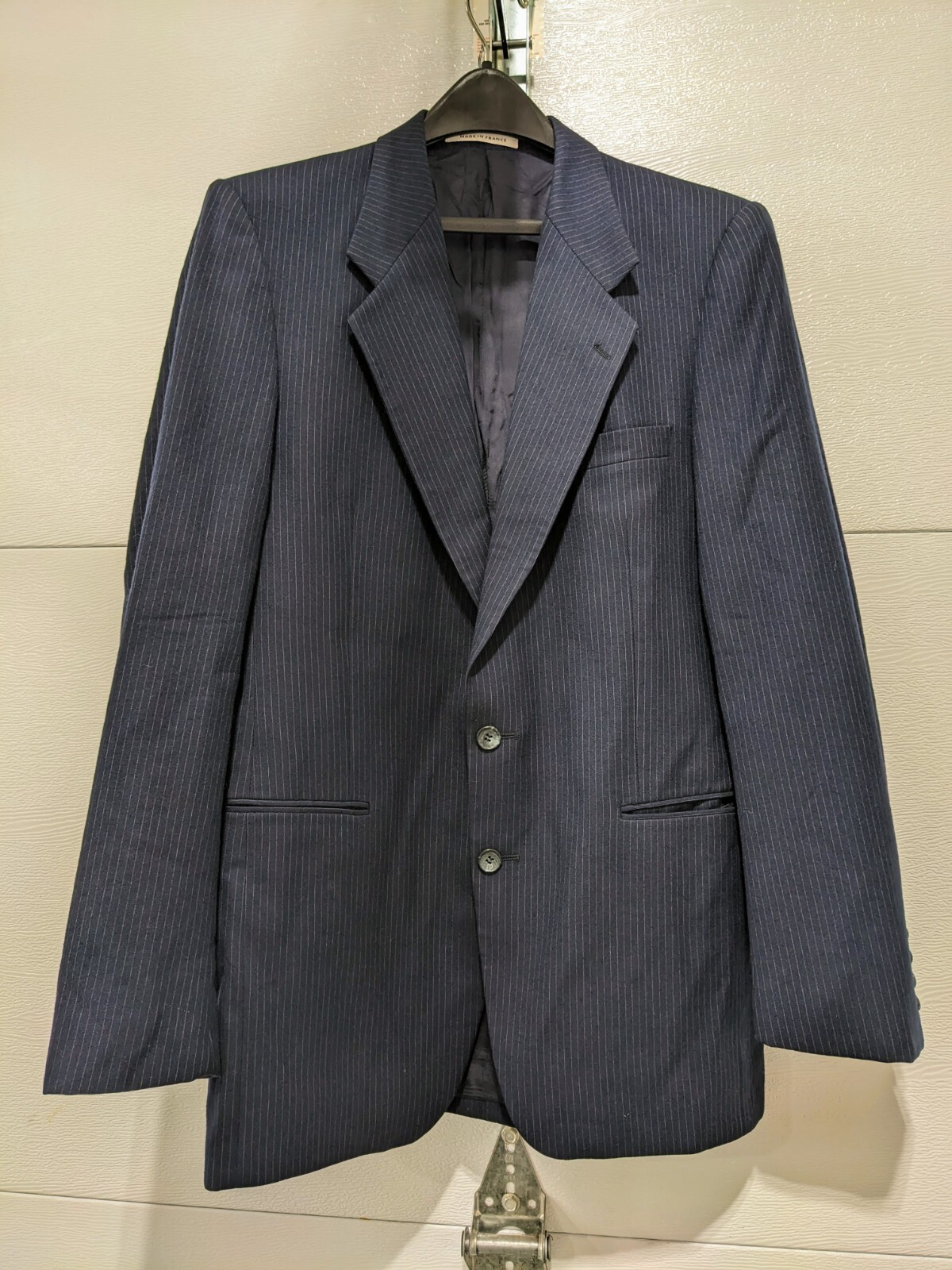 Giacca tuta pura lana Yves Saint Laurent taglia 40R vintage originale Francia