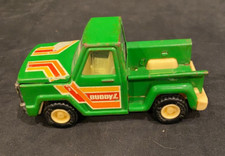 VTG BUDDY L Pickup Truck - Lime Green - Pressed Steel Shelf L5