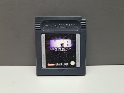 MIB MEN IN BLACK THE SERIES NINTENDO GAMEBOY COLOR PAL EUR MODUL CARTRIDGE GAME