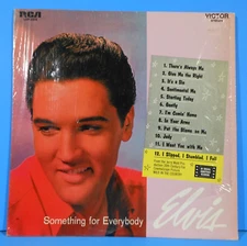 ELVIS PRESLEY SOMETHING FOR EVERYBODY 1977 SHRINK GREAT CONDITION! VG+/VG++!!C