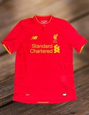 Liverpool 2016 2017 New Balance Home Football Shirt Soccer Jersey Size Small