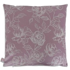 Kissenhülle Ilvy Rose Kissenbezug in altrosa mit Blumen-Muster Zierkissen Deko