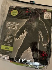 Child ROTTEN TO THE CORE Costume L 10-12 NEW 3pc SHIRT PANTS MASK No Chestpiece