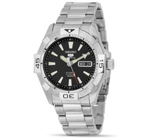 seiko automatic 23 jewels black