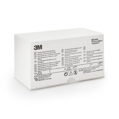3M 9660 Surgical Clipper Blade Assembly - Box of 50 - NEW | eBay