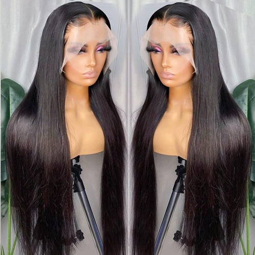 straight bone human hair lace front wig Brazil 13x4 13x6 front human hair wig - Picture 21 of 22
