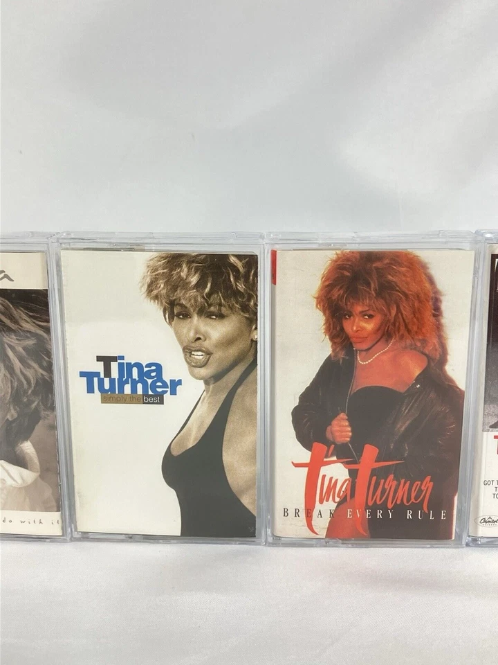 TINA TURNER Cassette Tape Lot x6 Dancer Break Live in Europe Simply Best What's - Image 4 of 4