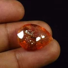 Authentic Red Sparkle Confetti Sunstone Pear Faceted Cut Gemstone 8.55cts ST-481