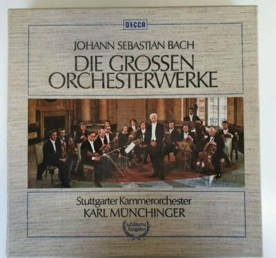 Bach - Die Grossen Orchesterwerke - Jubiläums Ausgabe - Decca 6.35270 HP