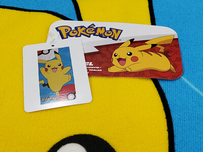 Pokemon Pikachu Pokeball Handtuch Strandtuch Duschtuch XL Strandlaken