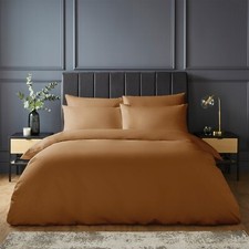 Silentnight Pure Cotton Soft Duvet Cover Set Fitted Sheet Pillowcases 200 TC