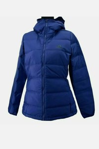 helionic hooded down jacket