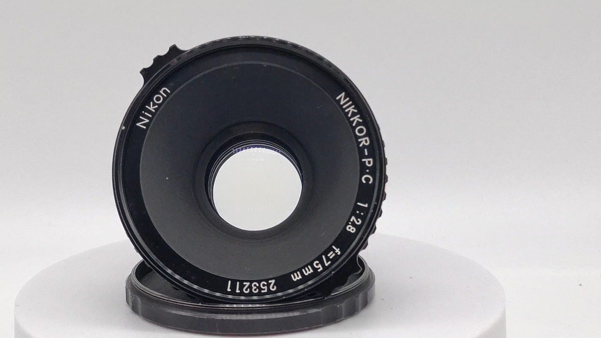 ★極美品★ニコン Nikon NIKKOR-P・C 75mm f2.8 #772 MINT] Nikon Nikkor P.C 75mm F2.8 Lens Zenza Bronica S S2 EC