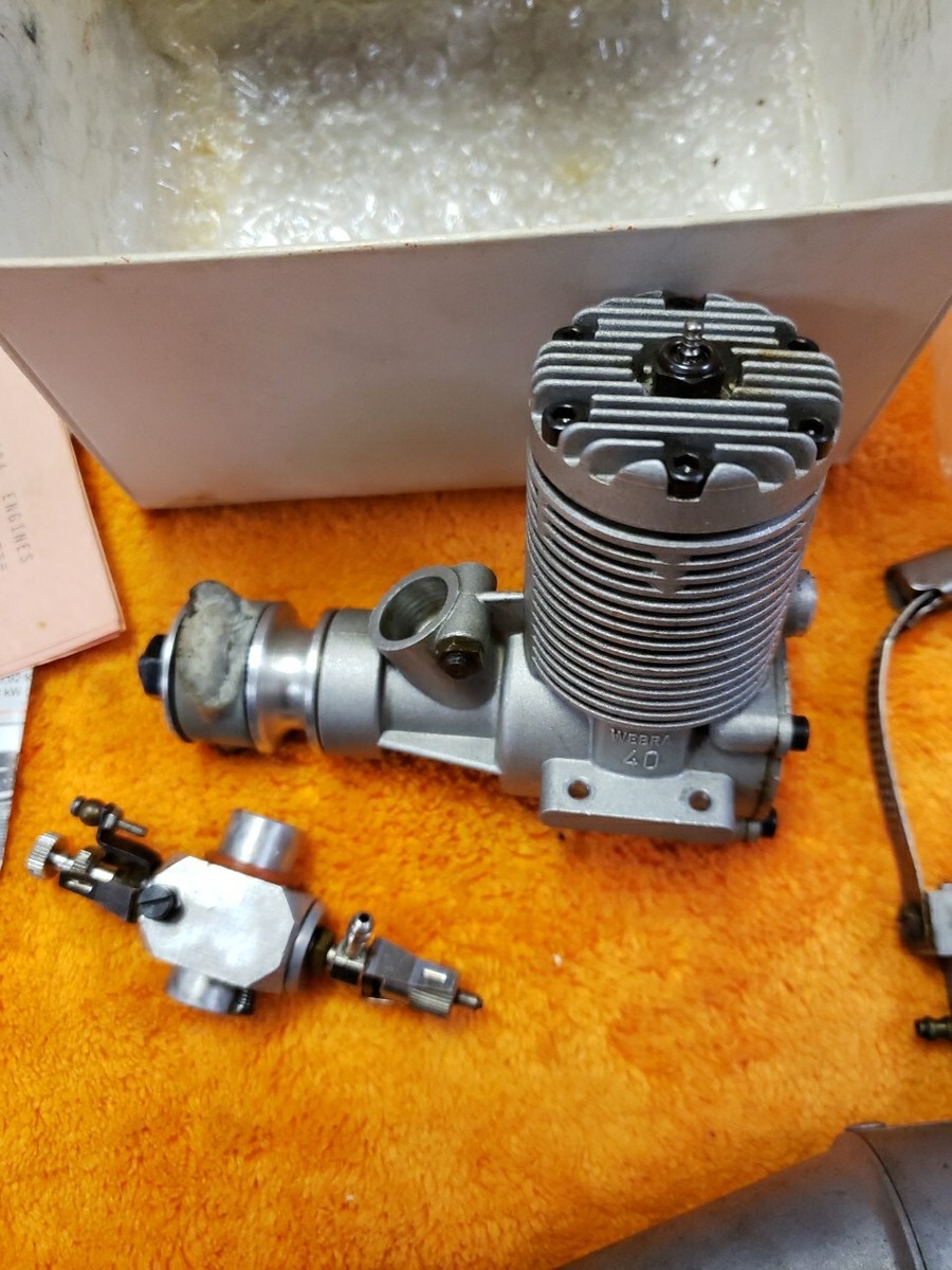 Webra Engine - Webra Speed 40 ABC W/TN Carb RC - Art Nr 1034RC