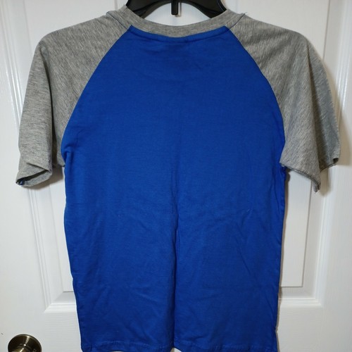Boys Mad Game Blue And Gray Short-sleeve T-shirt Size Large (12/14) - Picture 5 of 12
