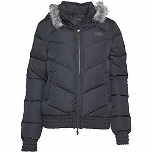 vans black bomber jacket