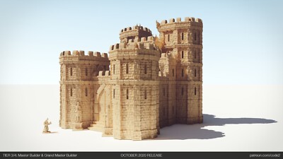 Wonderworlds Drennheim Dragon Keep Fantasy Tabletop 28mm Scale