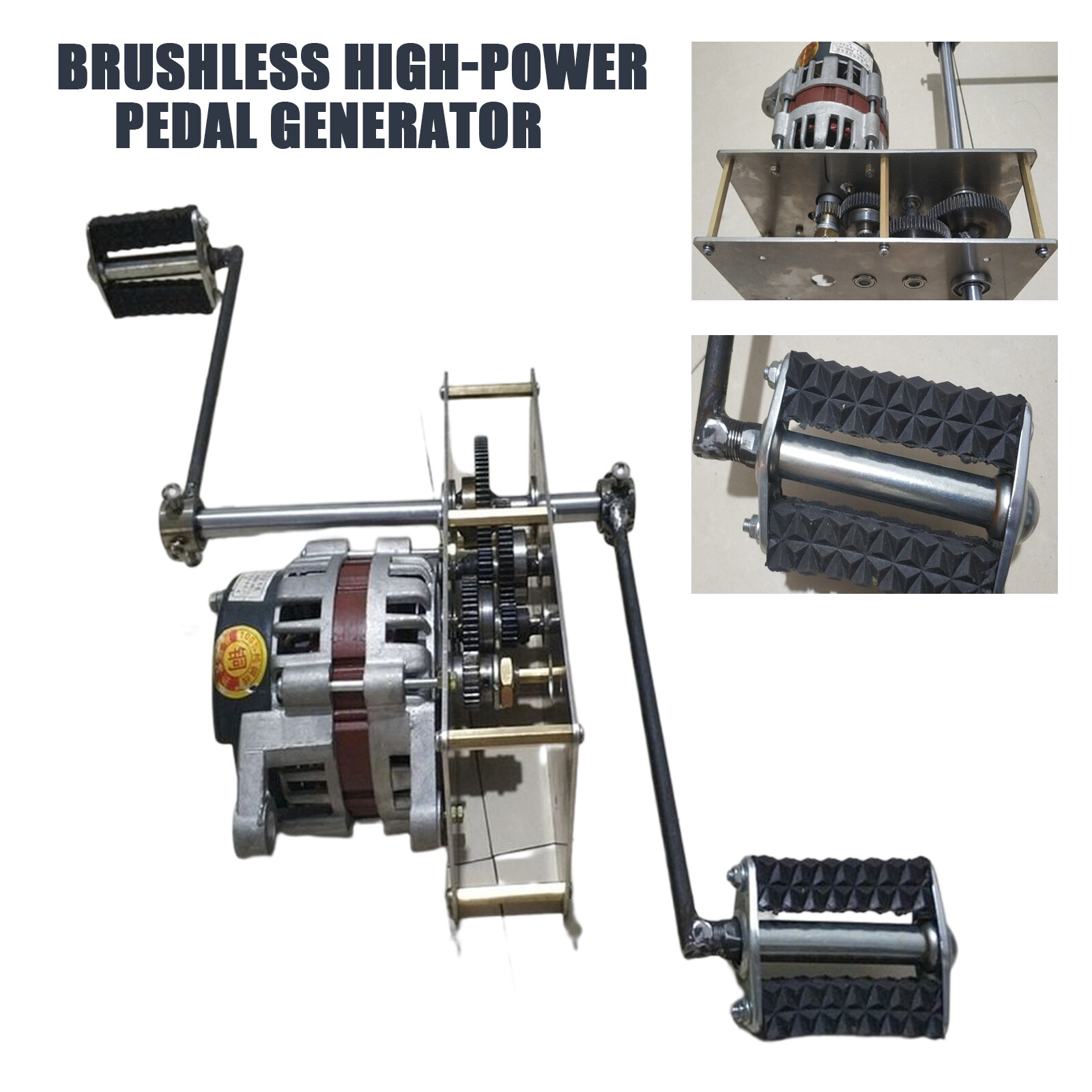 pedal generator battery charger