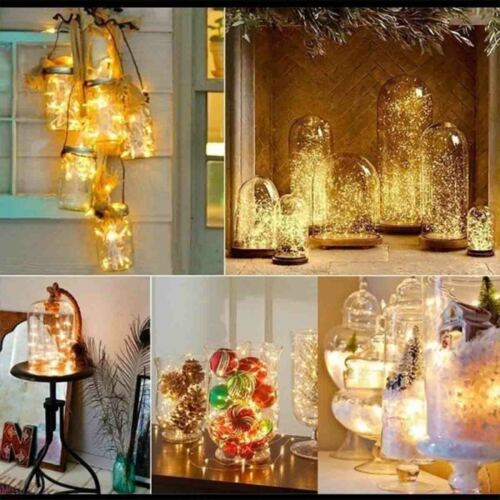 Solar Powered 100 LED String Light Garden Path Yard Lamp Outdoor Decorate Lights - Picture 6 of 15