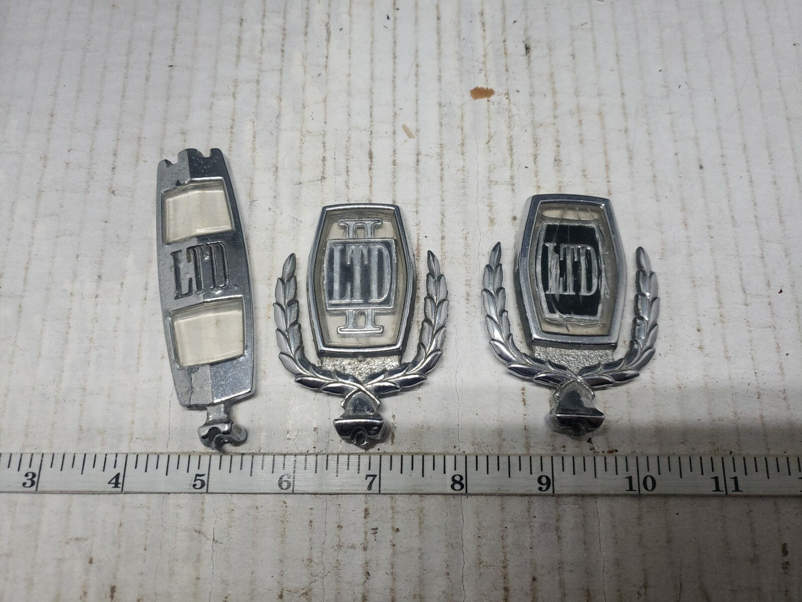 Lot Of 3 Vintage Car Emblems eBay