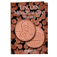 H.e. Harris 2675 Lincoln Cents 1959-1998 Folder With Free Shipping H.e. Harris 2675 Lincoln Cents 1959-1998 Folder With Free Shipping