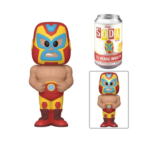 Funko Luchadores Soda El Heroe Invicto Iron Man Vinyl Figure