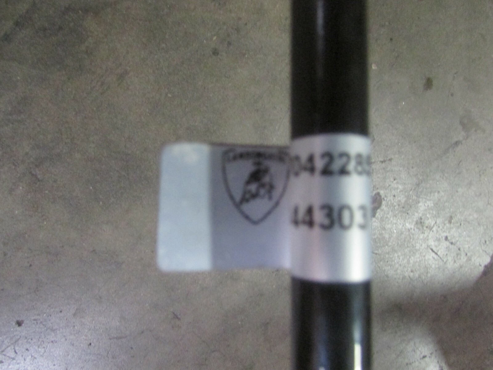 Lamborghini Aventador, Power Steering Oil Return Line, Used, P/N 470422859E