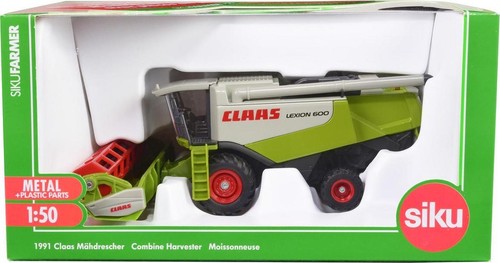 Claas Lexion 600 Combine Harvester Green and Gray 1/50 Diecast Model by Siku - Picture 4 of 4