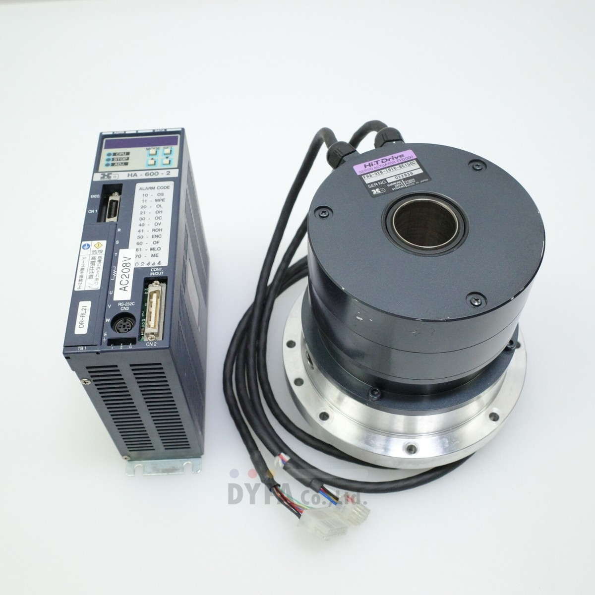 Harmonic Actuator SET Used FHA-32B-1916-BE150C, HA-600-2 FH2000 