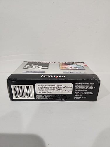Lexmark No. 34 / 35 Bonus pack Black /Color High Yield Ink Cartridges Sealed Pkg - Picture 5 of 6