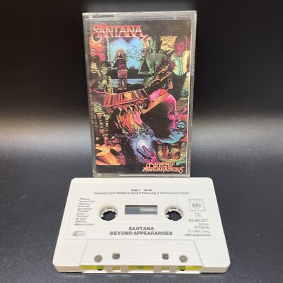  MC Tape Kassette - Santana - Beyond Appearances - CBS 1984